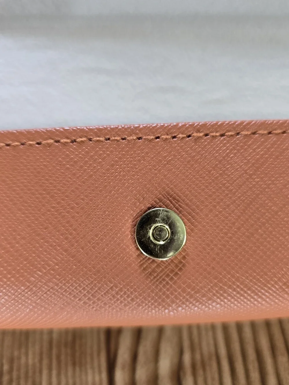 Tory Burch Burnt Orange Small‎ Eyeglass Case